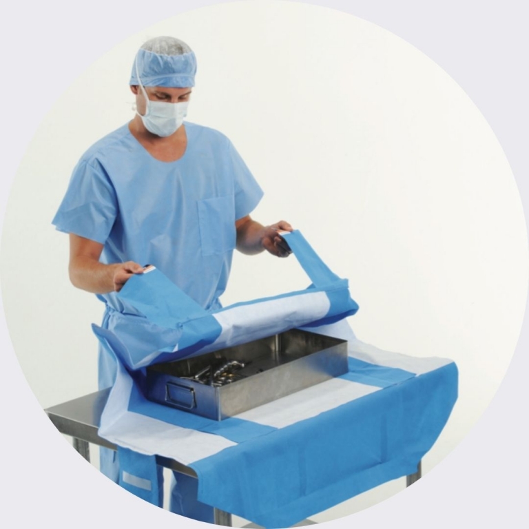 SMARTFOLD* Durable Medical Sterilization Wrap HALYARD