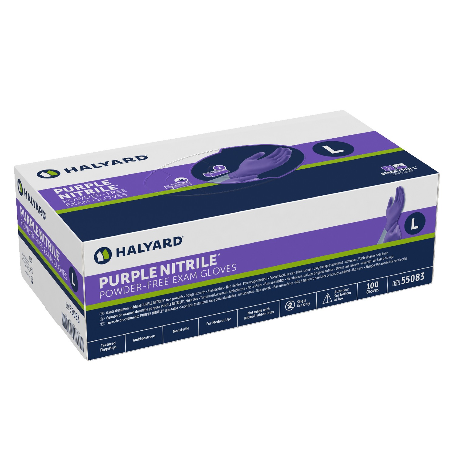 Guantes examen nitrilo púrpura MAX® - Protección personal - UM