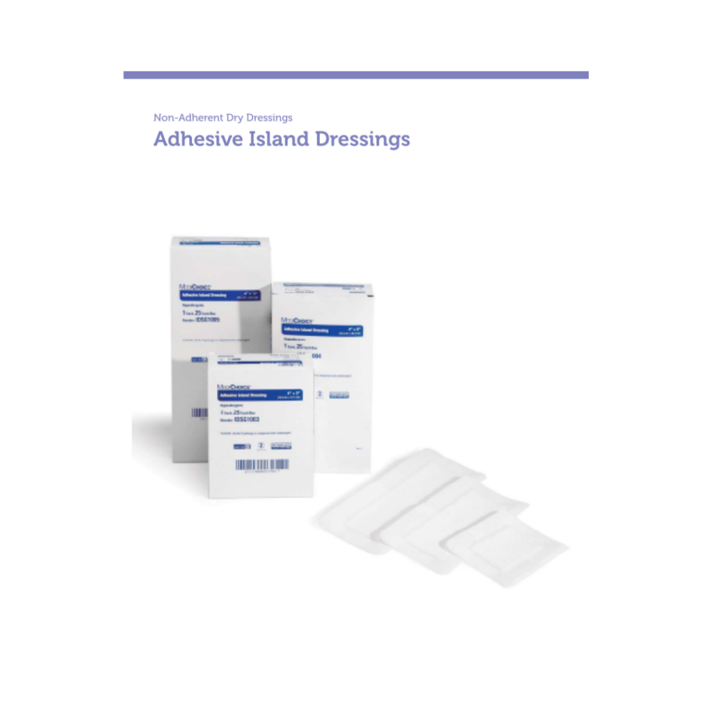 General purpose bordered gauze dressing that is easy to use, conformable, and a gentle alternative to gauze and tape