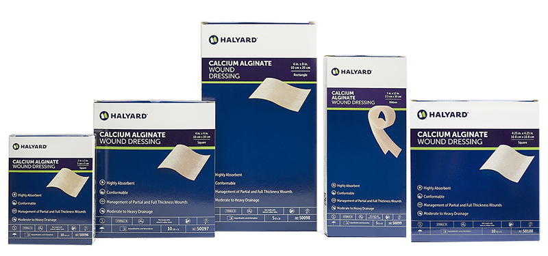 HALYARD Advanced Would Care Gelling Fiber Dressings