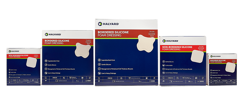 HALYARD Advanced Would Care Silicone Foam Dressings