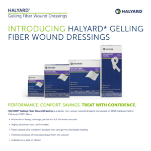 HALYARD Gelling Fiber Wound Dressings