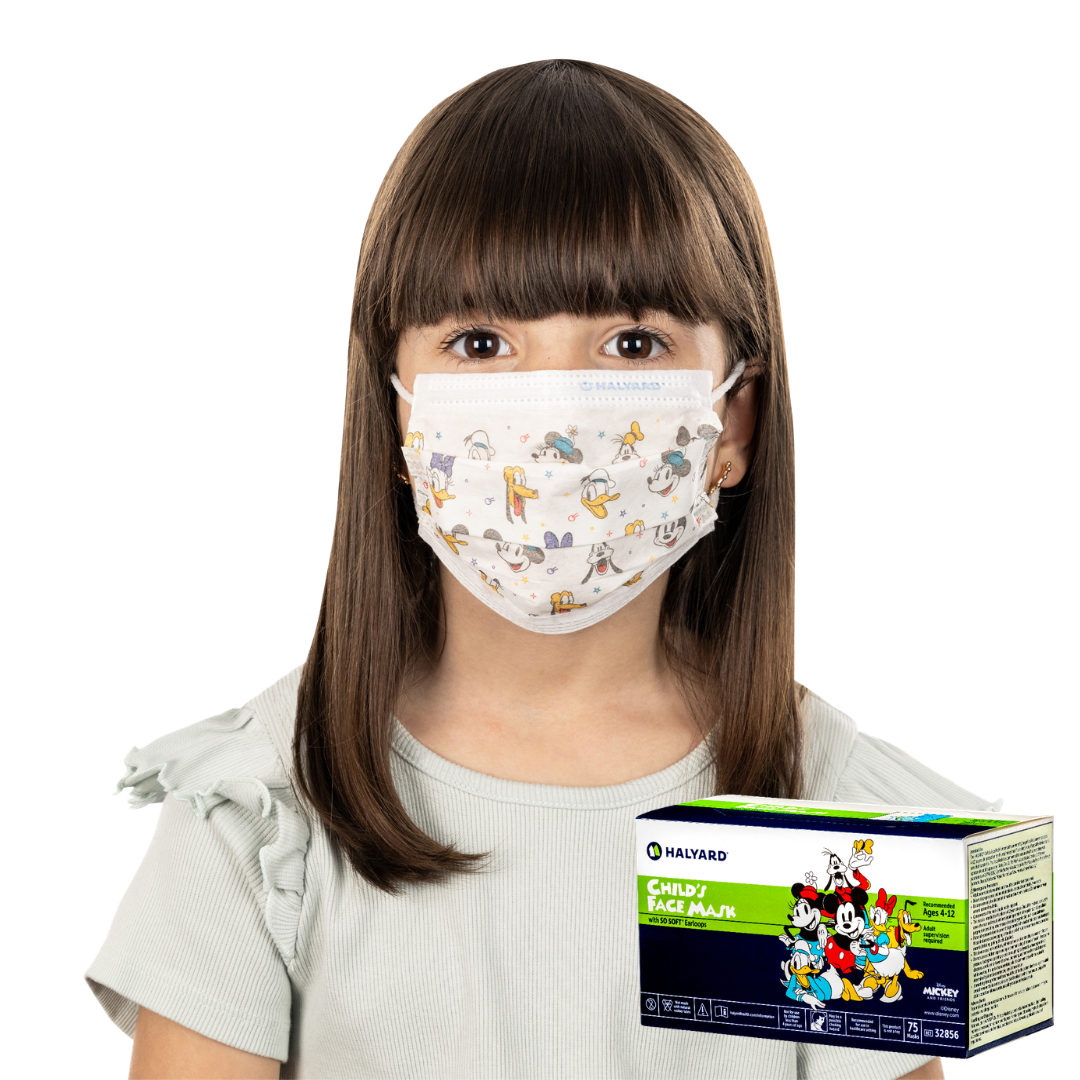 HALYARD* Child's Mask with Disney Characters - HALYARD* Products with Disney Characters Can Help Bring Comfort to Pediatric Care