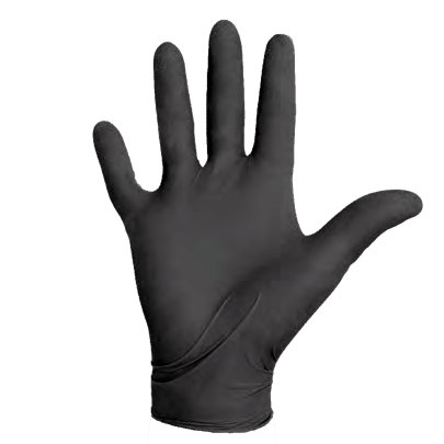 HALYARD Black Nitrile Glove