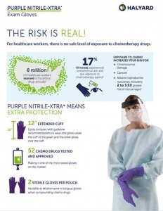 HALYARD PURPLE NITRILE-XTRA* Exam Gloves